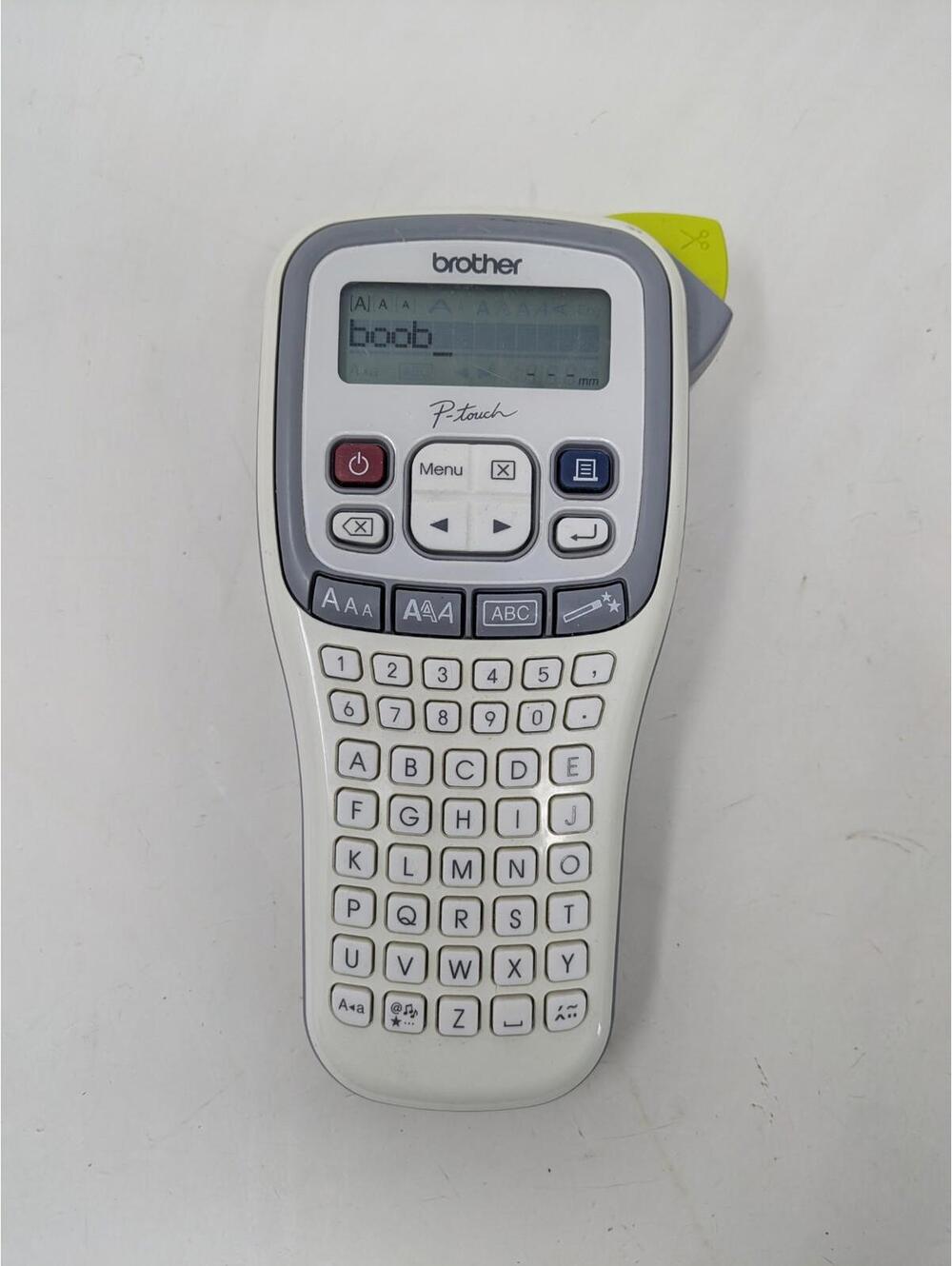 Brother P-Touch PT-H100 Handheld Thermal Print Lable Maker - TESTED WORKING